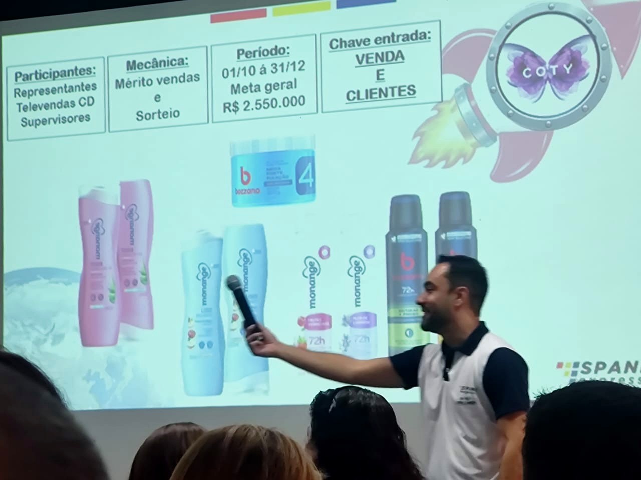 Fotografia da apresentação: Coty