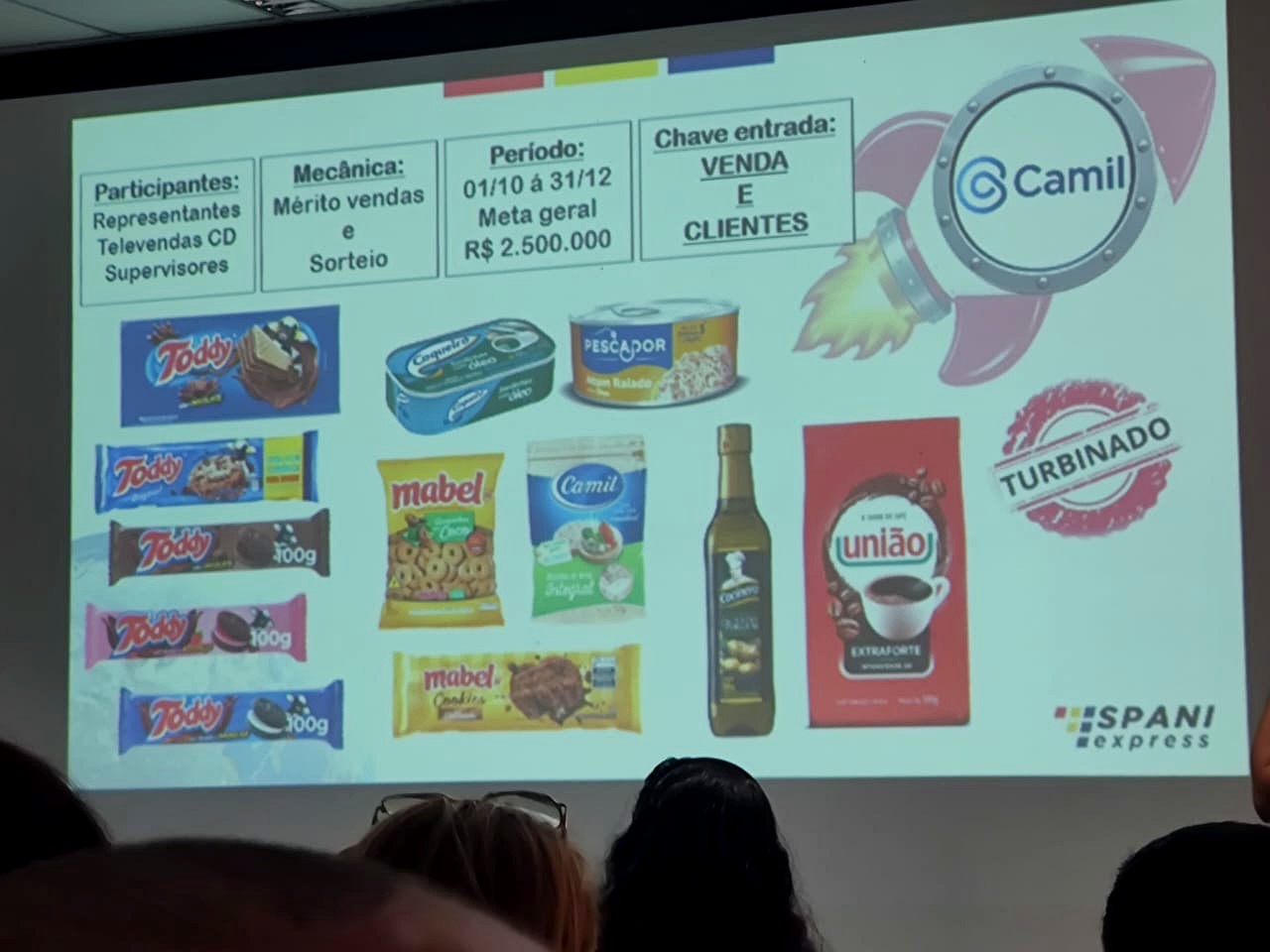 Fotografia da apresentação: Camil