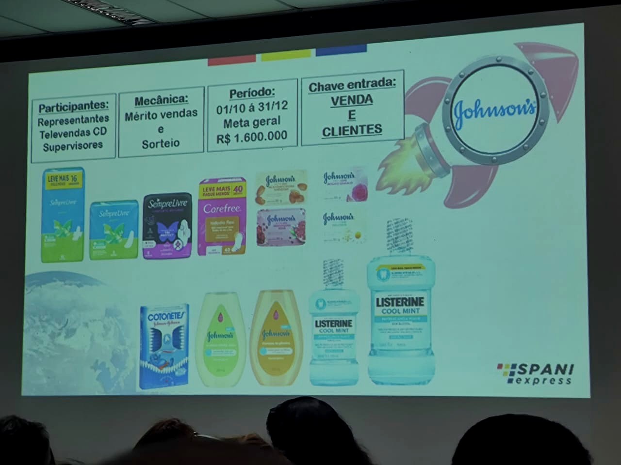 Fotografia da apresentação: Johnson’s